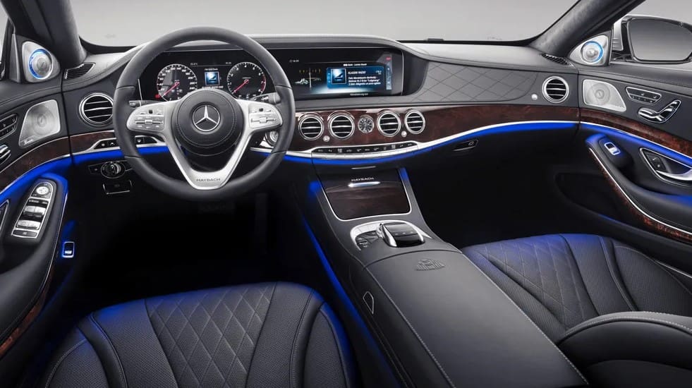 Mercedes interior